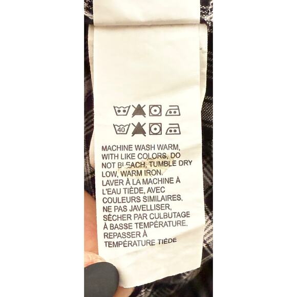 Vintage Lucky Brand Sportswear Mens Snap Front Button Shirt Cotton Plaid Western - Picture 7 of 8